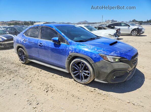 JF1VBAF68N9005344 2022 SUBARU WRX Синий Передняя правая четверть