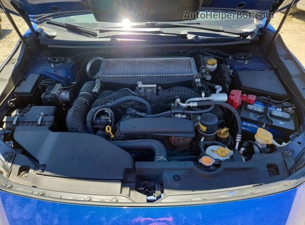 JF1VBAF68N9005344 2022 SUBARU WRX Синий Вид задней части салона
