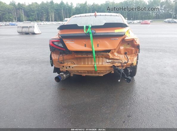 JF1VBAF69N9021360 2022 SUBARU WRX Orange წინა ხედი