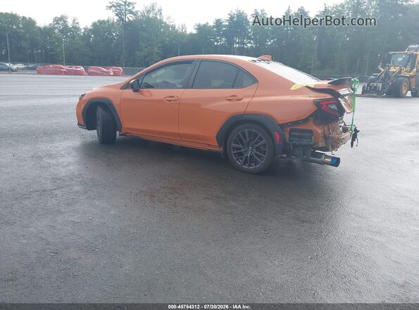 JF1VBAF69N9021360 2022 SUBARU WRX Orange უკანა მარცხენა