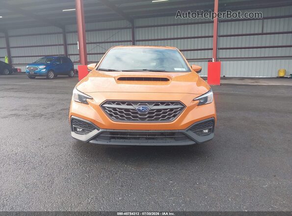 JF1VBAF69N9021360 2022 SUBARU WRX Orange ხელსაწყოთა პანელის ხედი