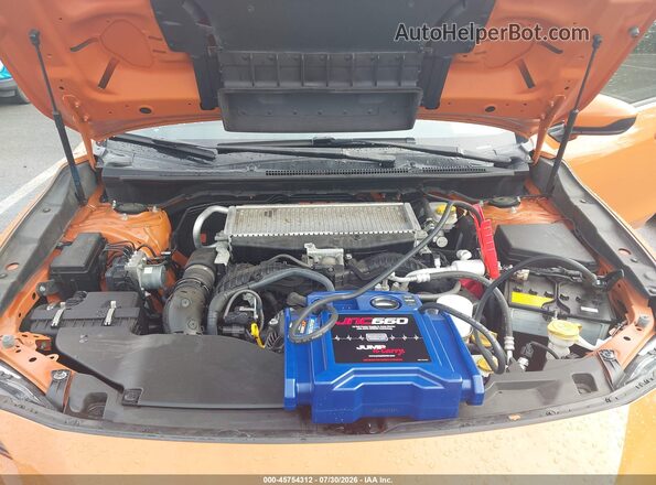 JF1VBAF69N9021360 2022 SUBARU WRX Orange უკანა ხედი