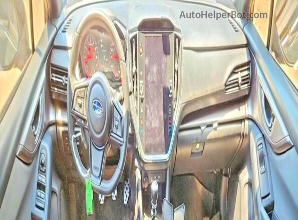 JF1VBAF69N9028034 2022 SUBARU WRX Black Dashboard view