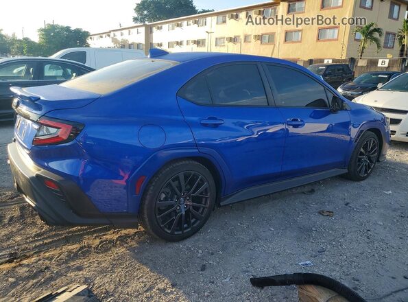 JF1VBAF6XP9823158 2023 SUBARU WRX Синий Задняя правая четверть
