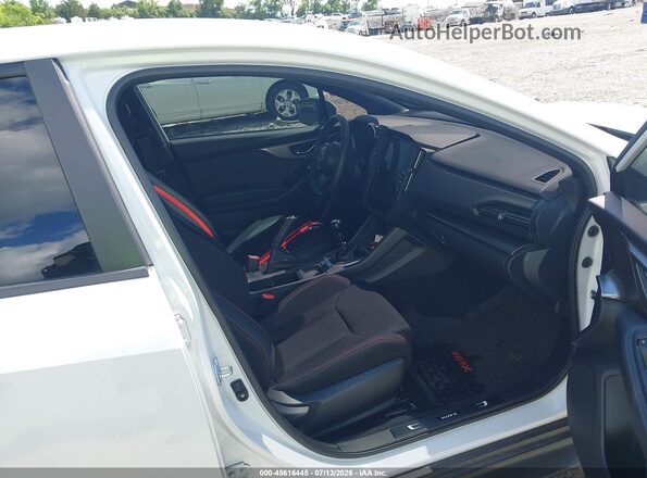 JF1VBAF6XP9823905 2023 SUBARU WRX White Вид салону спереду