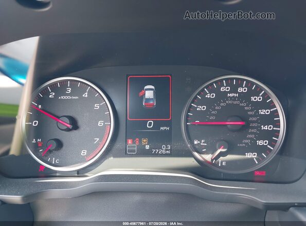 JF1VBAH60S9809677 2025 SUBARU WRX Gray Հետևի նստատեղերի տեսք