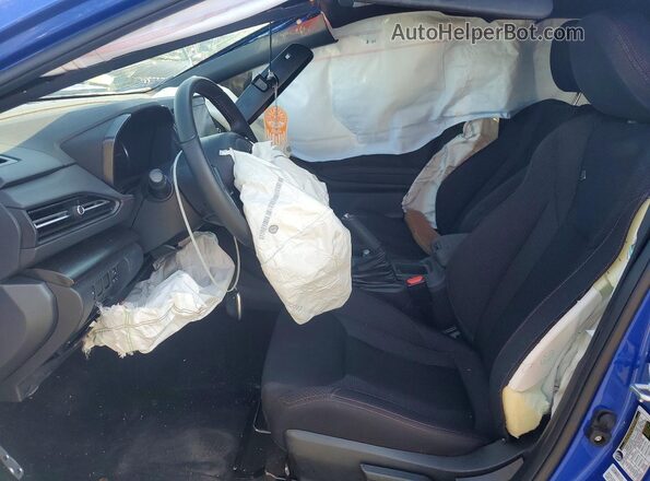 JF1VBAH62S9805470 2025 SUBARU WRX Blue Widok wnętrza z przodu