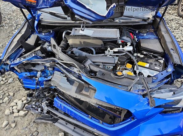 JF1VBAH63R9804693 2024 SUBARU WRX Blue Սալոնի հետևի տեսք