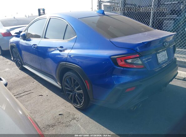 JF1VBAH63R9819999 2024 SUBARU WRX Blue Հետևի ձախ