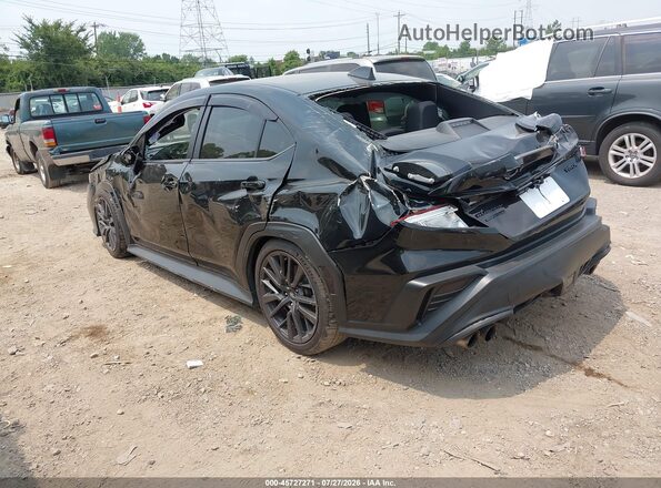 JF1VBAH64N8014271 2022 SUBARU WRX Black უკანა მარცხენა