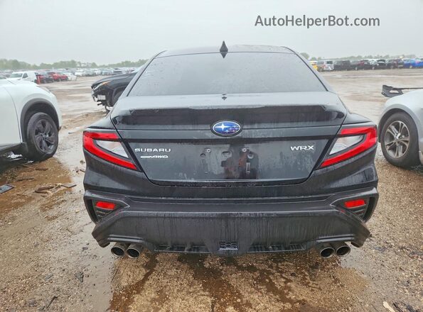 JF1VBAH66P8818235 2023 SUBARU WRX Черный Вид сзади