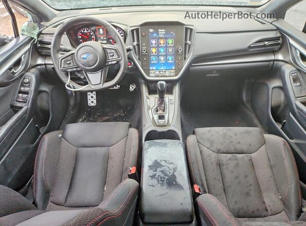 JF1VBAH66P8818235 2023 SUBARU WRX Черный Вид панели приборов