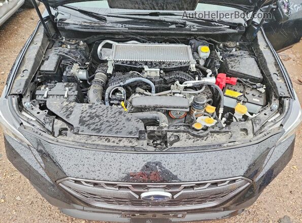 JF1VBAH66P8818235 2023 SUBARU WRX Черный Вид задней части салона