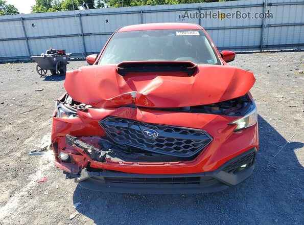 JF1VBAH67R9815969 2024 SUBARU WRX Red წინა ხედი