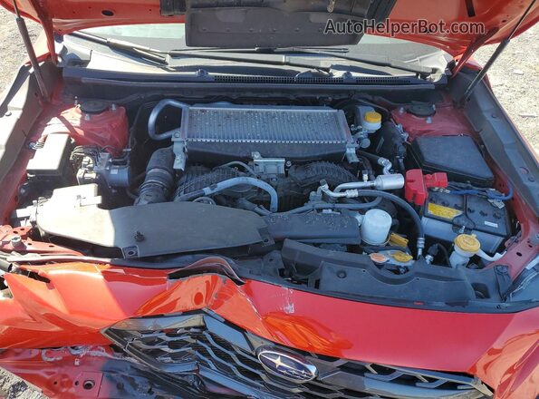 JF1VBAH67R9815969 2024 SUBARU WRX Red უკანა სალონის ხედი