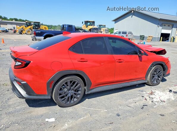 JF1VBAH67R9815969 2024 SUBARU WRX Red უკანა მარჯვენა