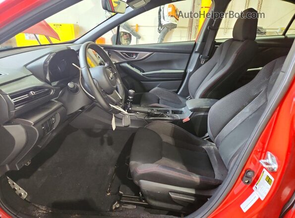 JF1VBAH6XR9817070 2024 SUBARU WRX Red Вид салону спереду