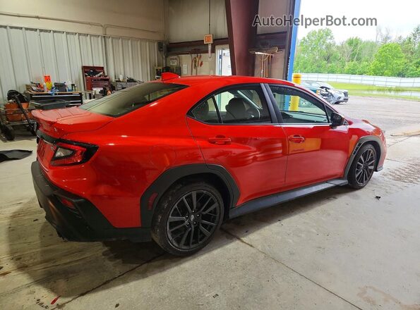 JF1VBAH6XR9817070 2024 SUBARU WRX Red Задня права чверть