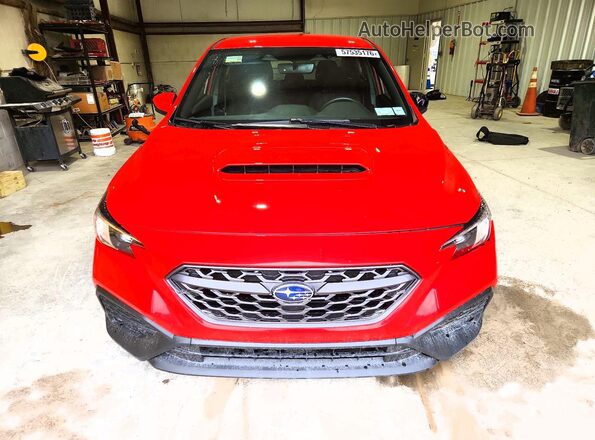 JF1VBAH6XR9817070 2024 SUBARU WRX Red Вид спереду