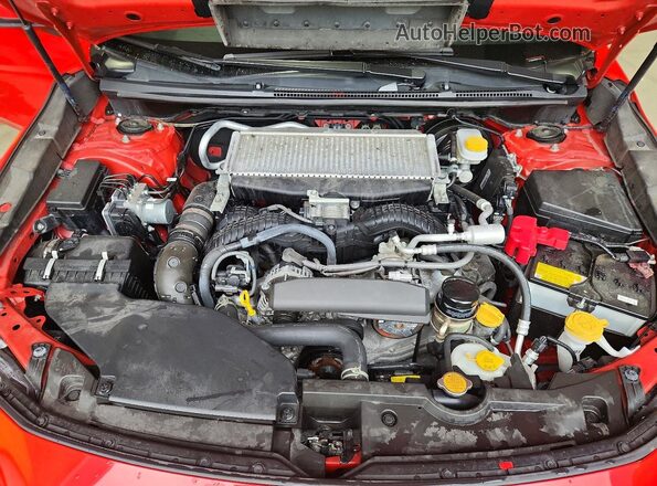 JF1VBAH6XR9817070 2024 SUBARU WRX Red Вид задньої частини салону