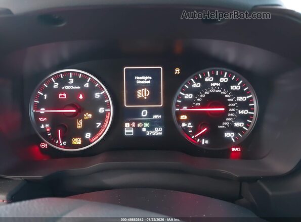 JF1VBAH6XT9804584 2026 SUBARU WRX White Widok tylnych siedzeń