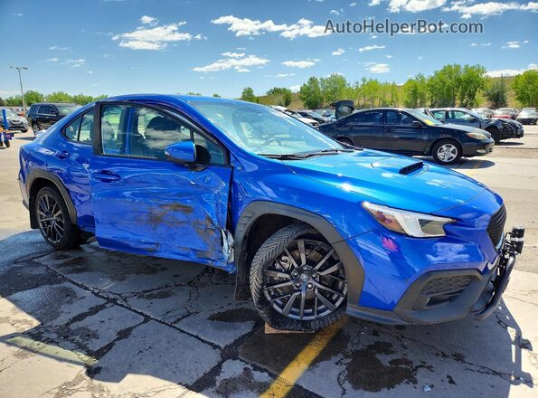 JF1VBAL60N9023647 2022 SUBARU WRX Синий Передняя правая четверть
