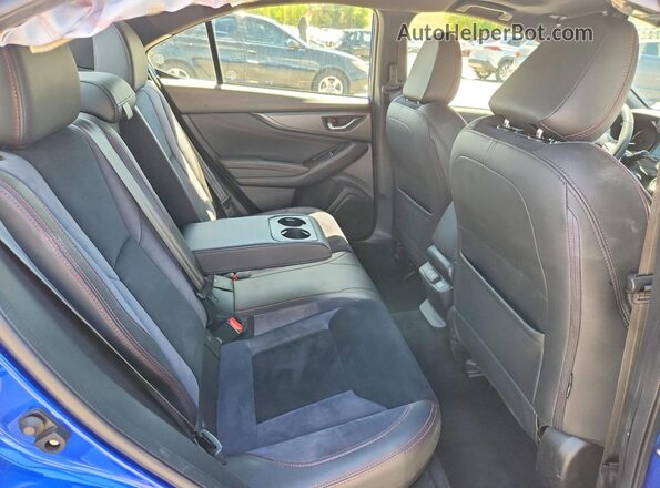 JF1VBAL60N9023647 2022 SUBARU WRX Синий Вид задних сидений