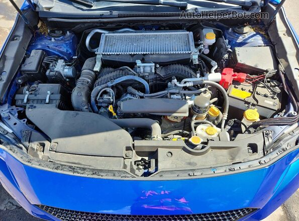 JF1VBAL60N9023647 2022 SUBARU WRX Синий Вид задней части салона