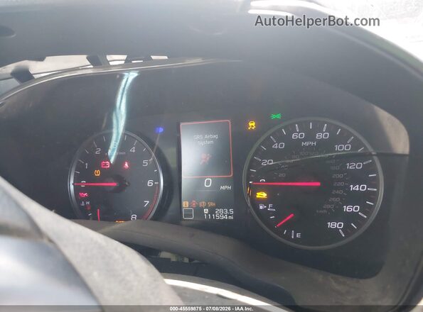 JF1VBAL63P9813558 2023 SUBARU WRX Silver Vista de los asientos traseros