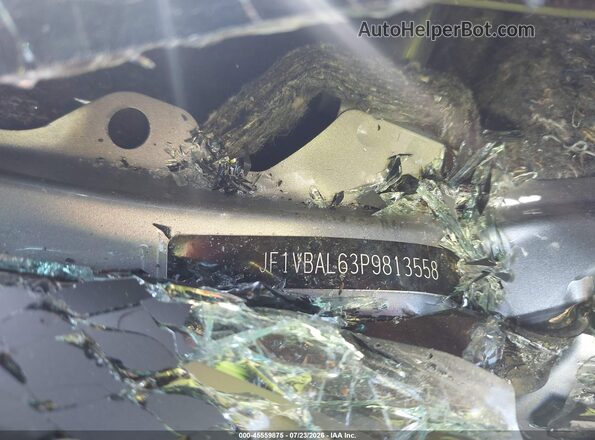 JF1VBAL63P9813558 2023 SUBARU WRX Silver Vista del compartimento del motor