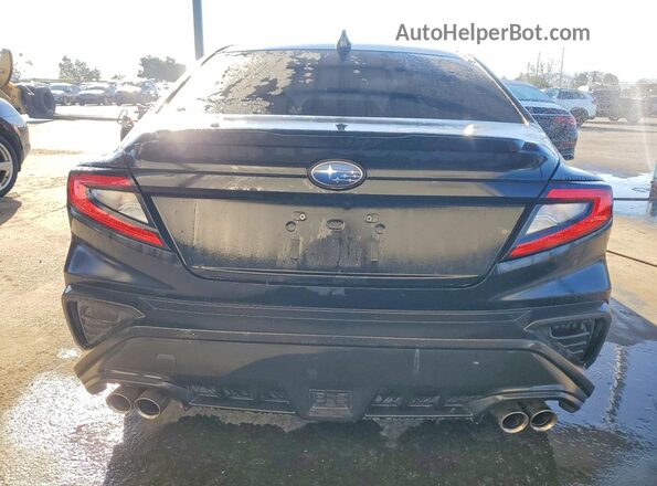 JF1VBAL64P9800558 2023 SUBARU WRX Black უკანა ხედი