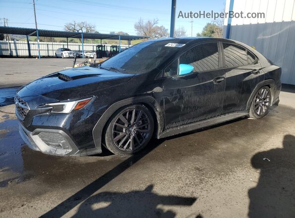 JF1VBAL64P9800558 2023 SUBARU WRX Black VIN კოდის სტიკერის ხედი
