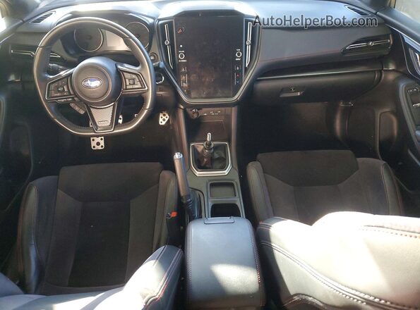 JF1VBAL64P9800558 2023 SUBARU WRX Black წინა პანელის ხედი