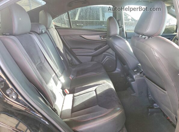 JF1VBAL64P9800558 2023 SUBARU WRX Black უკანა სავარძლების ხედი