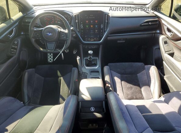 JF1VBAL66N9019215 2022 SUBARU WRX White Widok deski rozdzielczej