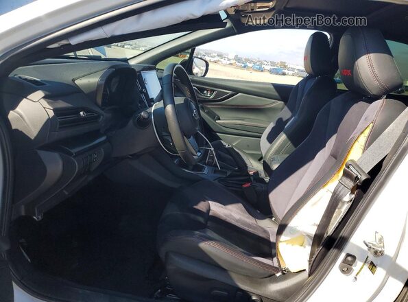 JF1VBAL66N9019215 2022 SUBARU WRX White Widok wnętrza z przodu