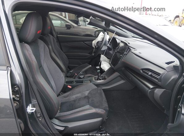 JF1VBAN61R9815096 2024 SUBARU WRX Black Front interior view