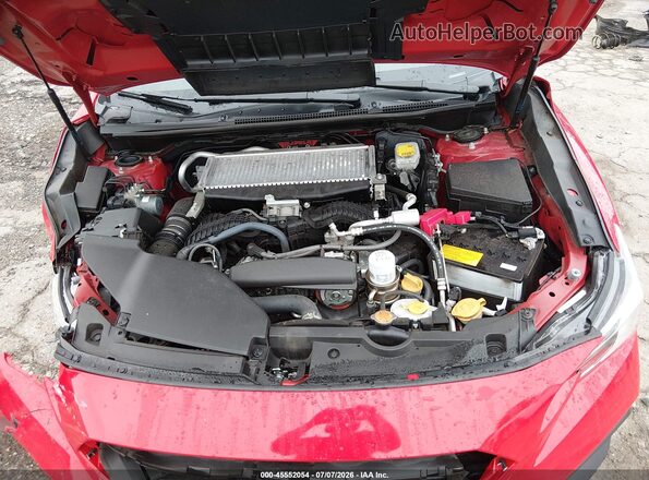 JF1VBAU62N8025033 2022 SUBARU WRX Красный Вид сзади