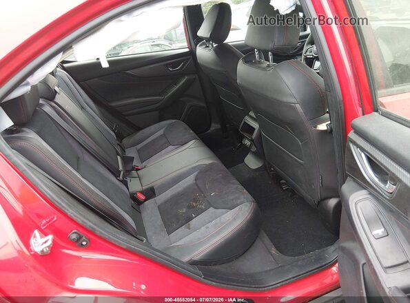 JF1VBAU62N8025033 2022 SUBARU WRX Красный Вид наклейки с VIN-кодом