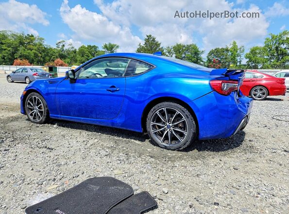 JF1ZCAB15J9602115 2018 SUBARU BRZ Blue Задня ліва чверть
