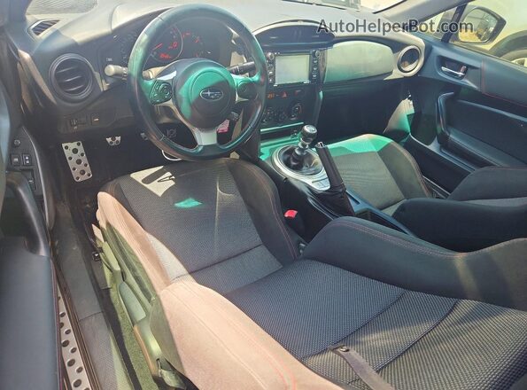 JF1ZCAB16H9602764 2017 SUBARU BRZ Черный Вид панели приборов
