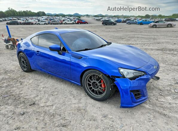JF1ZCAC10H9606503 2017 SUBARU BRZ Синий Передняя правая четверть