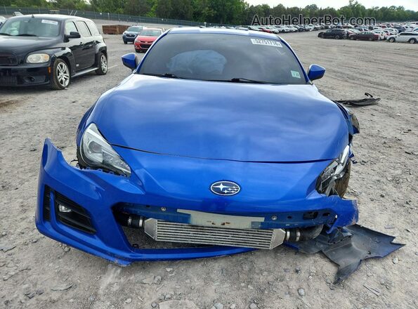 JF1ZCAC10H9606503 2017 SUBARU BRZ Синий Вид спереди