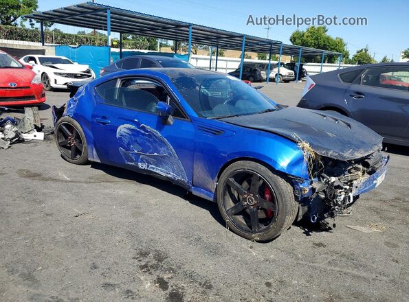 JF1ZCAC10H9606646 2017 SUBARU BRZ Синий Передняя правая четверть