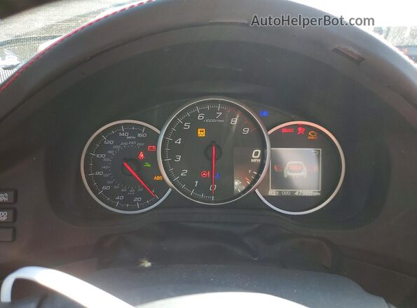 JF1ZCAC10H9606646 2017 SUBARU BRZ Синий Вид щитка приборов