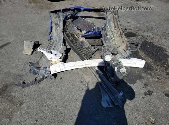 JF1ZCAC10H9606646 2017 SUBARU BRZ Синий Вид подкапотного пространства