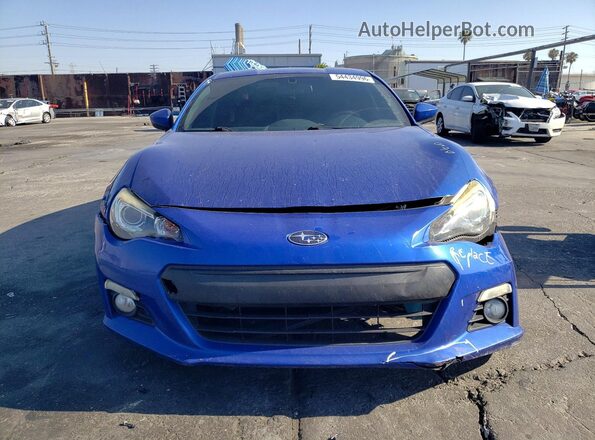JF1ZCAC11G8602612 2016 SUBARU BRZ Синий Вид спереди