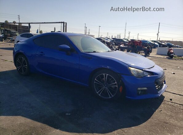 JF1ZCAC11G8602612 2016 SUBARU BRZ Синий Передняя правая четверть