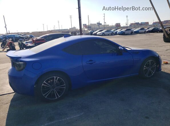 JF1ZCAC11G8602612 2016 SUBARU BRZ Синий Задняя правая четверть