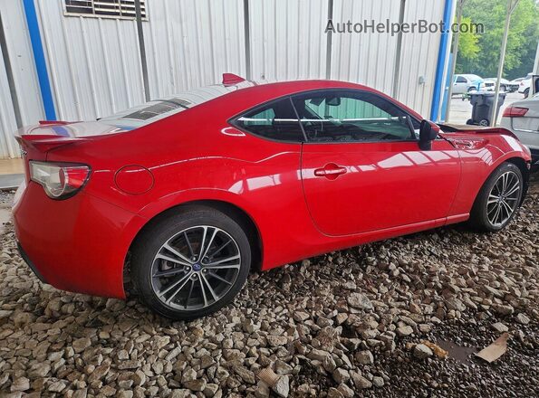 JF1ZCAC11G8604487 2016 SUBARU BRZ Красный Задняя правая четверть